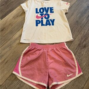 Nike Dri-FIT girls set